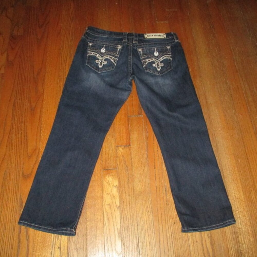 Rock Revival Indigo Cropped Jeans